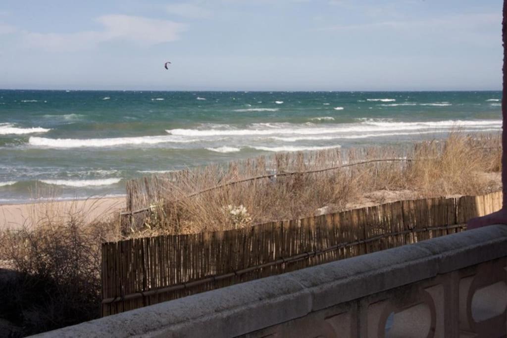 סוואקה Beachfront House, Valencia, Wifi, Paddle Surf Board, Incredible Views מראה חיצוני תמונה