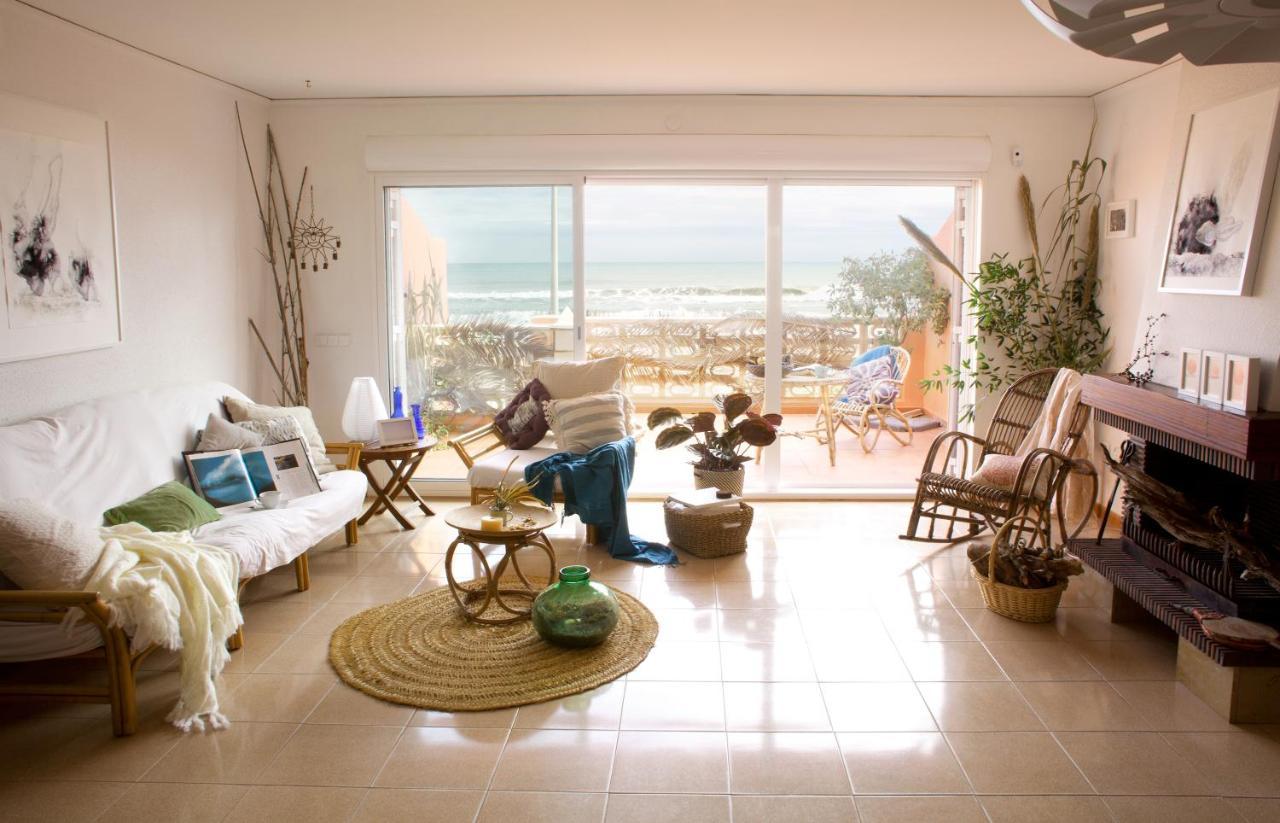 סוואקה Beachfront House, Valencia, Wifi, Paddle Surf Board, Incredible Views מראה חיצוני תמונה